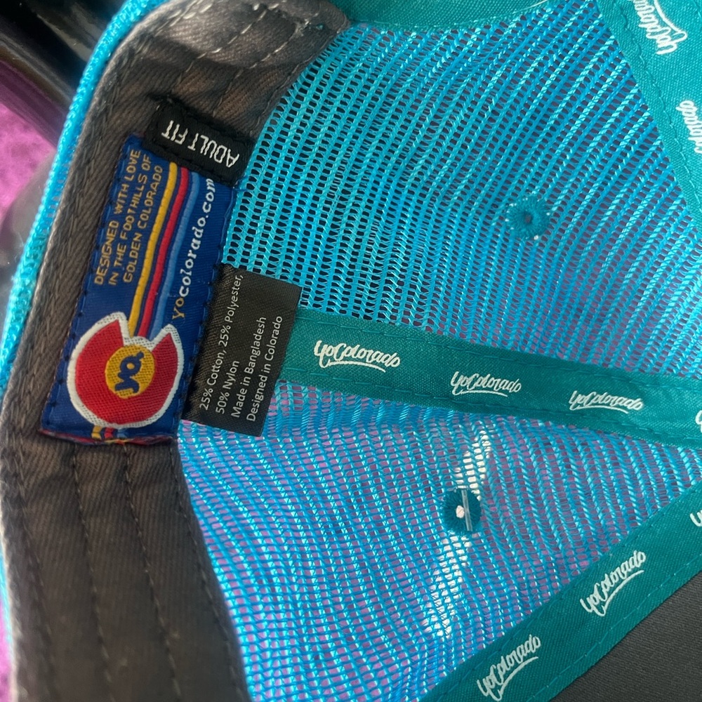 Colorful Gradient Trucker Hat - Picture 2 of 5